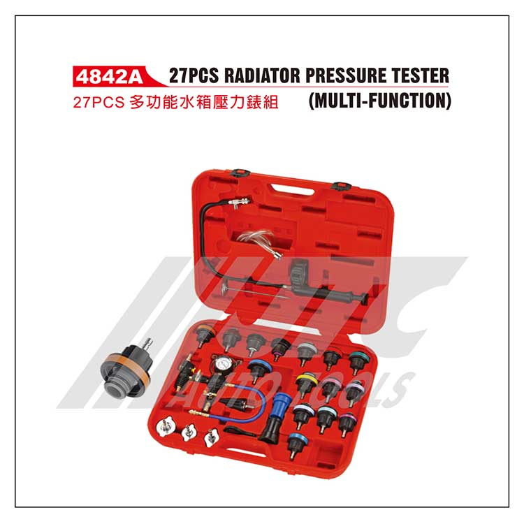 (JTC4842A)27PCS多功能水箱压力表组
